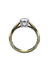 likable lab grown diamond yellow gold baby ring